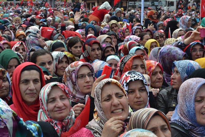 Cumhurbaşkanı Erdoğan’a Rize'de Büyük Sevgi 112