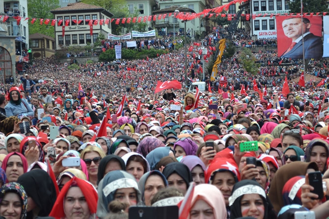 Cumhurbaşkanı Erdoğan’a Rize'de Büyük Sevgi 113
