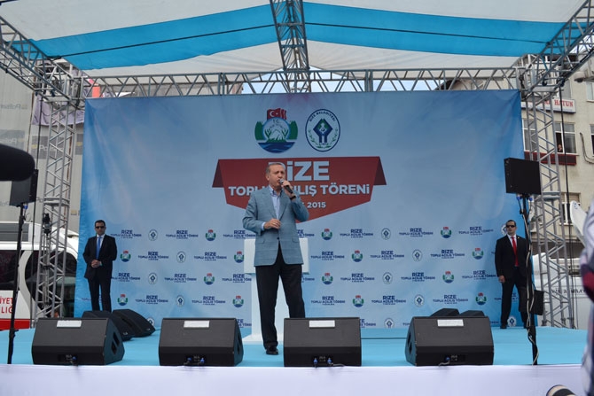 Cumhurbaşkanı Erdoğan’a Rize'de Büyük Sevgi 114