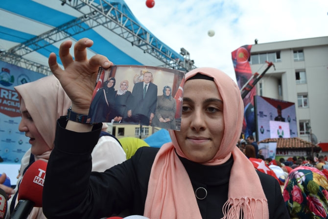 Cumhurbaşkanı Erdoğan’a Rize'de Büyük Sevgi 128