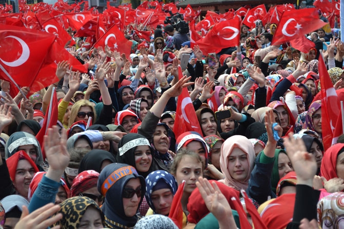 Cumhurbaşkanı Erdoğan’a Rize'de Büyük Sevgi 141
