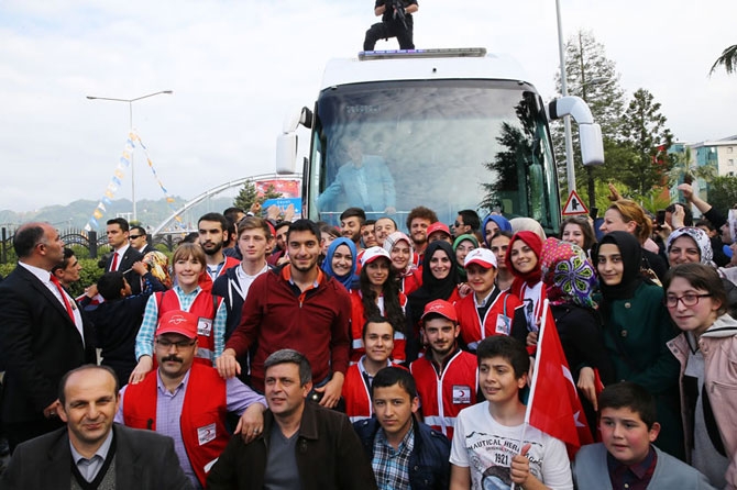 Cumhurbaşkanı Erdoğan’a Rize'de Büyük Sevgi 15