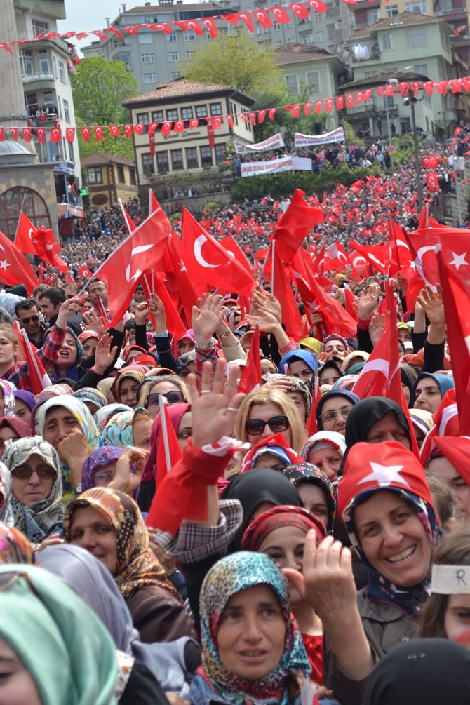 Cumhurbaşkanı Erdoğan’a Rize'de Büyük Sevgi 160