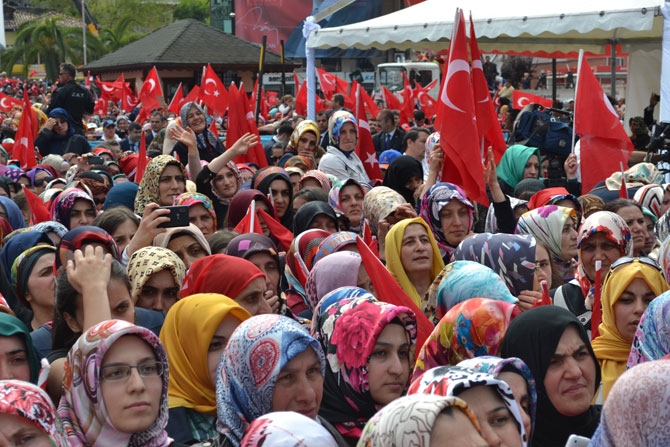 Cumhurbaşkanı Erdoğan’a Rize'de Büyük Sevgi 164