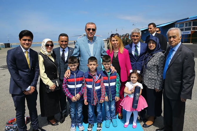 Cumhurbaşkanı Erdoğan’a Rize'de Büyük Sevgi 2