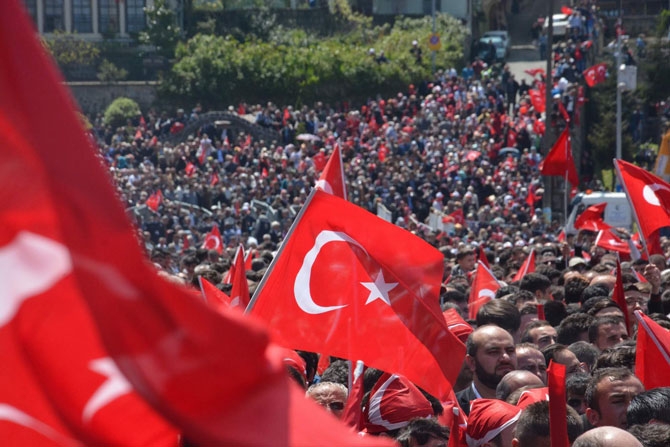 Cumhurbaşkanı Erdoğan’a Rize'de Büyük Sevgi 34