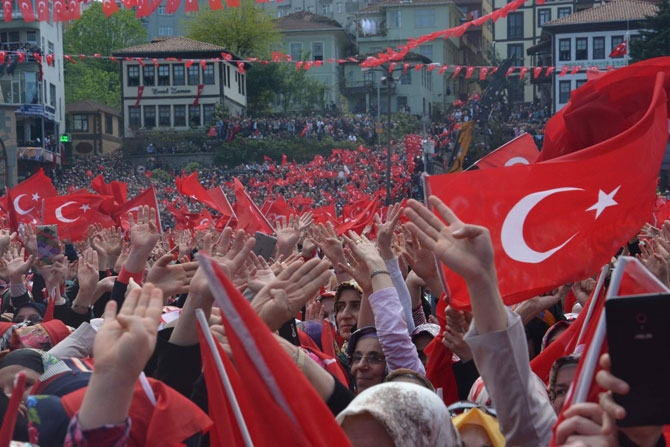 Cumhurbaşkanı Erdoğan’a Rize'de Büyük Sevgi 39