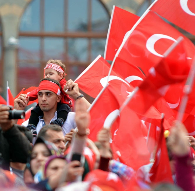 Cumhurbaşkanı Erdoğan’a Rize'de Büyük Sevgi 43