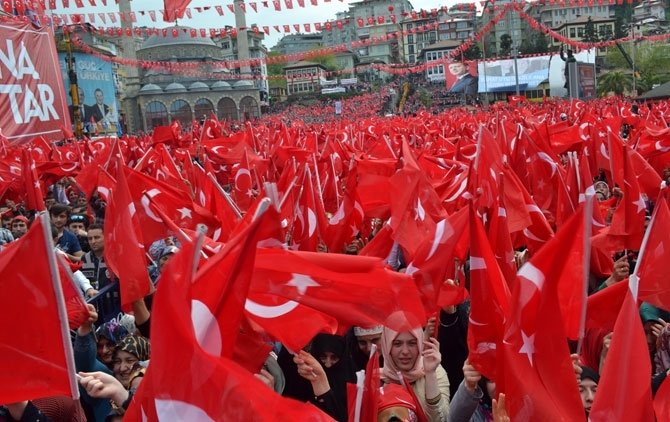 Cumhurbaşkanı Erdoğan’a Rize'de Büyük Sevgi 48