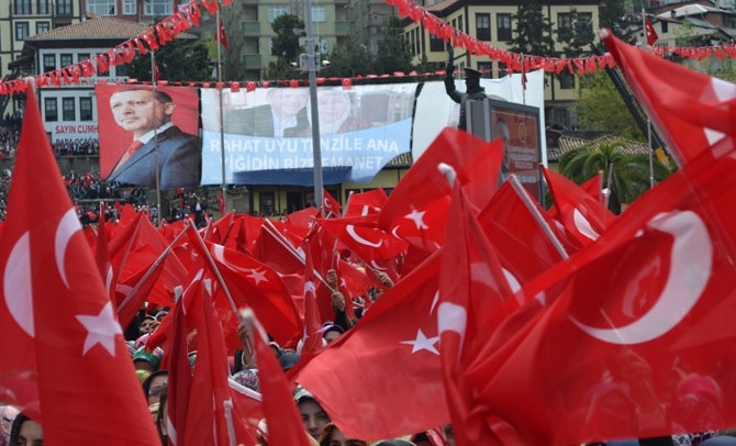 Cumhurbaşkanı Erdoğan’a Rize'de Büyük Sevgi 49
