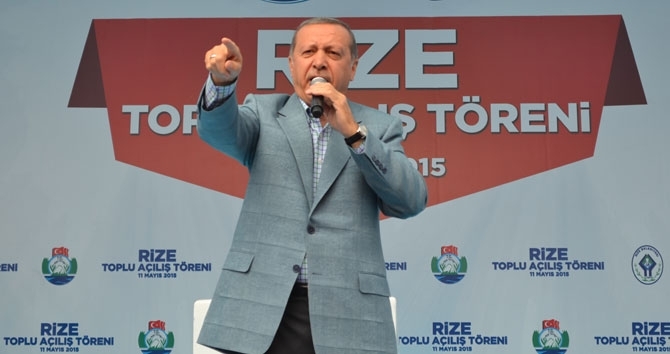 Cumhurbaşkanı Erdoğan’a Rize'de Büyük Sevgi 50