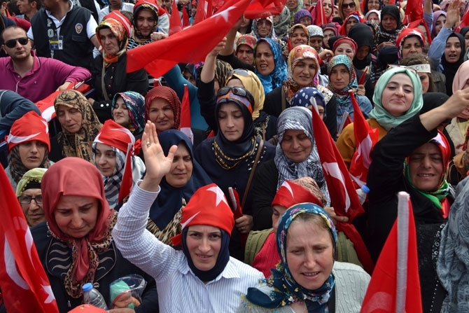 Cumhurbaşkanı Erdoğan’a Rize'de Büyük Sevgi 53