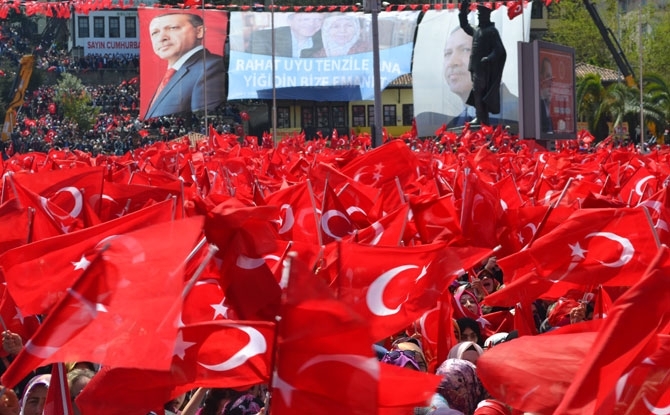 Cumhurbaşkanı Erdoğan’a Rize'de Büyük Sevgi 56