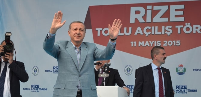 Cumhurbaşkanı Erdoğan’a Rize'de Büyük Sevgi 61