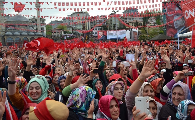Cumhurbaşkanı Erdoğan’a Rize'de Büyük Sevgi 65