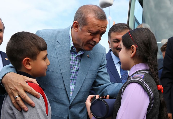 Cumhurbaşkanı Erdoğan’a Rize'de Büyük Sevgi 72