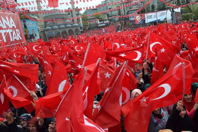 Cumhurbaşkanı Erdoğan’a Rize'de Büyük Sevgi 76