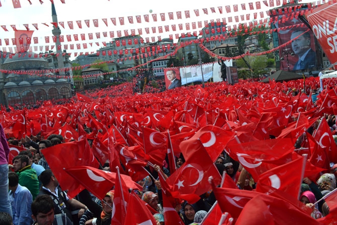 Cumhurbaşkanı Erdoğan’a Rize'de Büyük Sevgi 87