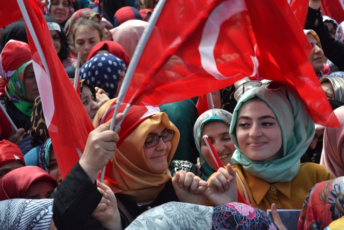 Cumhurbaşkanı Erdoğan’a Rize'de Büyük Sevgi 89