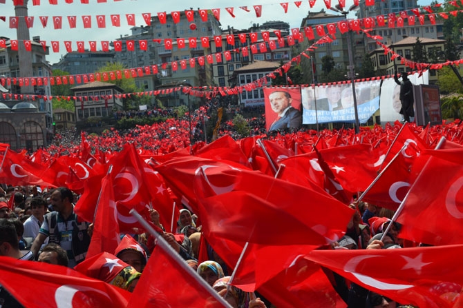 Cumhurbaşkanı Erdoğan’a Rize'de Büyük Sevgi 94