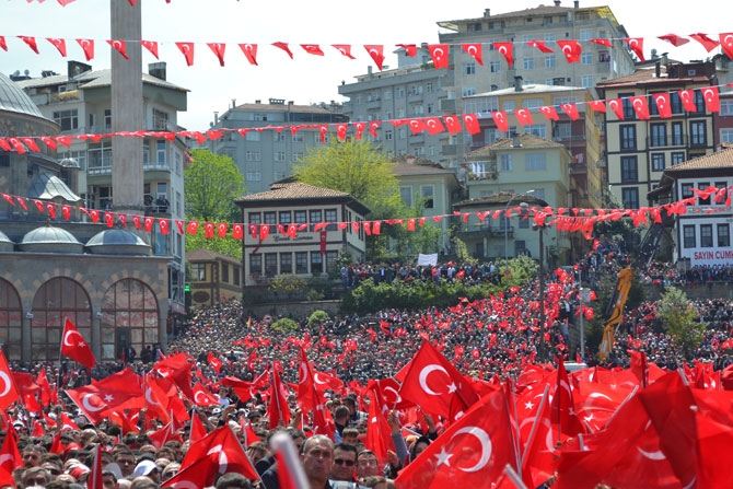 Cumhurbaşkanı Erdoğan’a Rize'de Büyük Sevgi 98