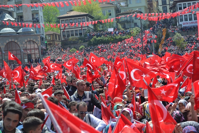 Cumhurbaşkanı Erdoğan’a Rize'de Büyük Sevgi 99