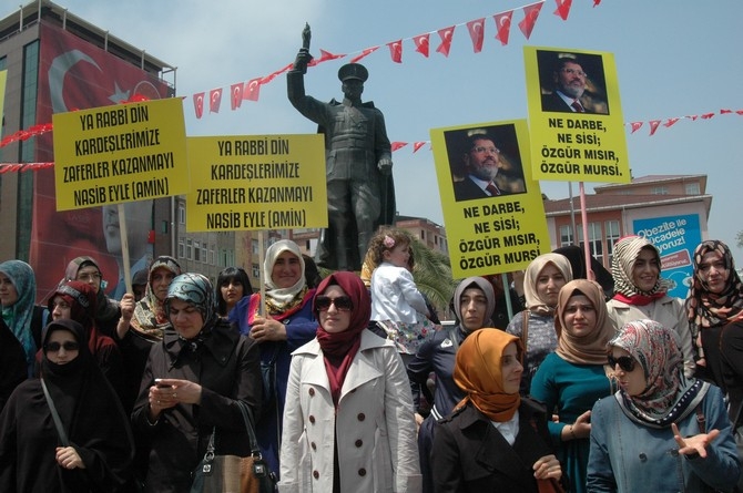 Mursi'nin İdam Cezasına Rize Sessiz Kalmadı 2