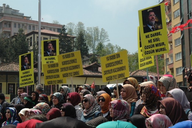 Mursi'nin İdam Cezasına Rize Sessiz Kalmadı 21
