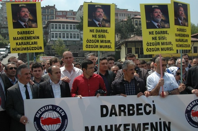 Mursi'nin İdam Cezasına Rize Sessiz Kalmadı 23
