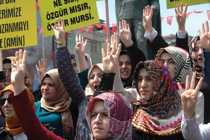 Mursi'nin İdam Cezasına Rize Sessiz Kalmadı 25