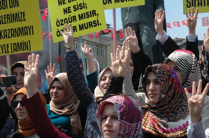 Mursi'nin İdam Cezasına Rize Sessiz Kalmadı 27