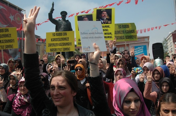 Mursi'nin İdam Cezasına Rize Sessiz Kalmadı 29