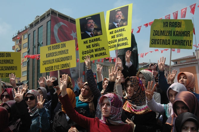 Mursi'nin İdam Cezasına Rize Sessiz Kalmadı 3