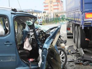 Rizeli Aile Kaza Yaptı 7 Yaralı