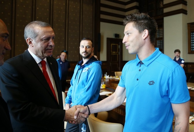 Rizespor'dan Cumhurbaşkanı Erdoğan'a Ziyaret 5