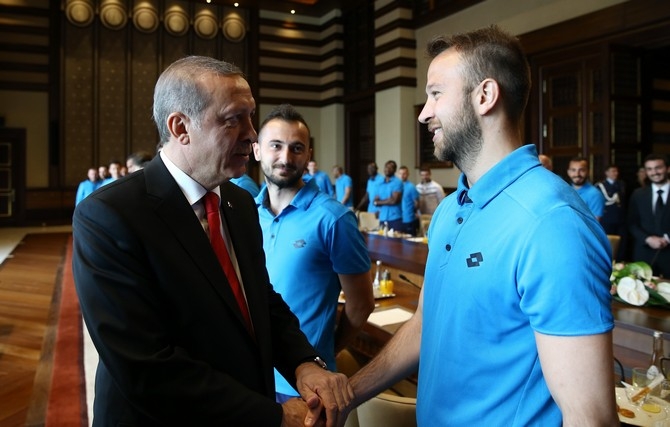Rizespor'dan Cumhurbaşkanı Erdoğan'a Ziyaret 8