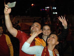 Rize’de Galatasaray Coşkusu