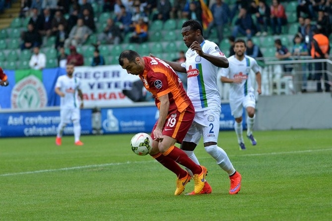 Rizespor-Galatasaray Maçı Fotoğrafları 28