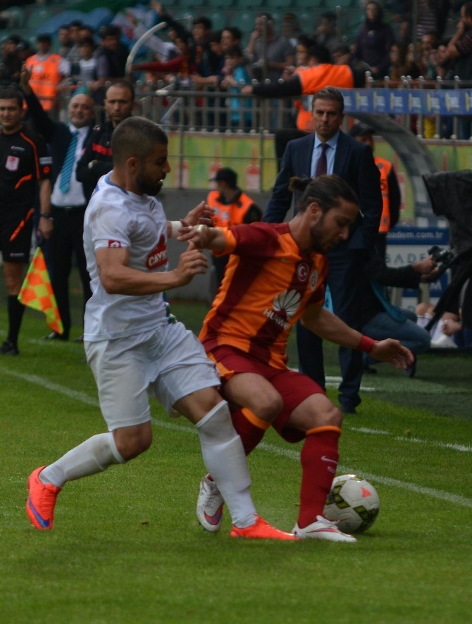 Rizespor-Galatasaray Maçı Fotoğrafları 36
