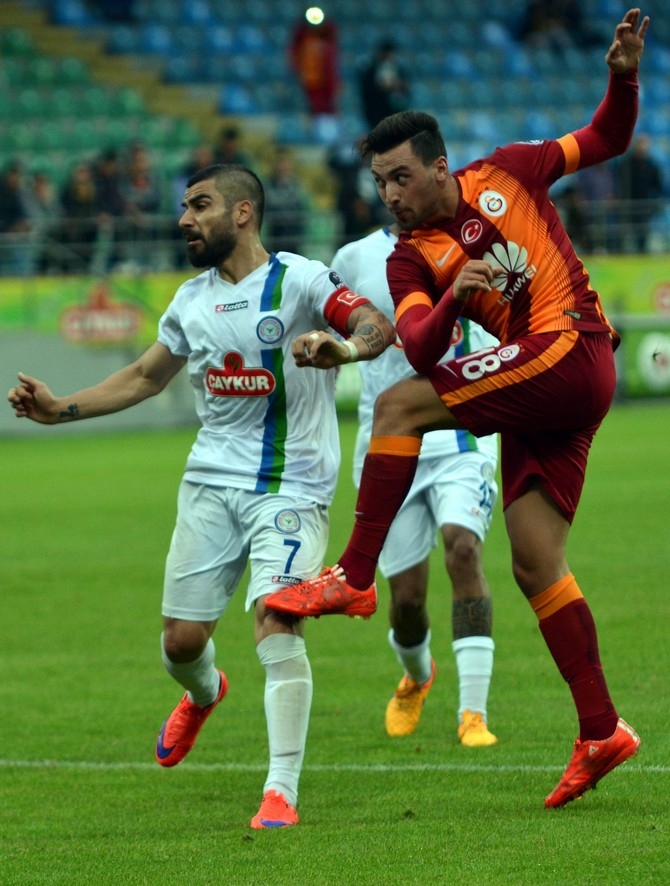 Rizespor-Galatasaray Maçı Fotoğrafları 39
