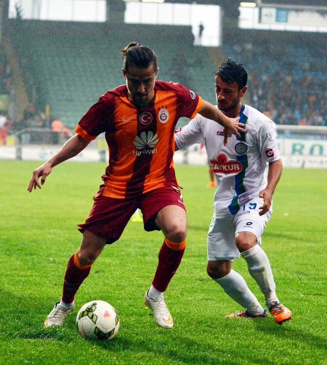 Rizespor-Galatasaray Maçı Fotoğrafları 6