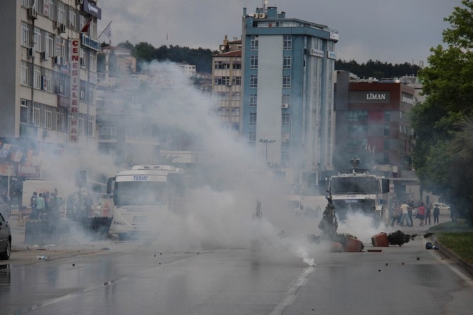 Samsun'da HDP Mitinginde Olay Çıktı 48