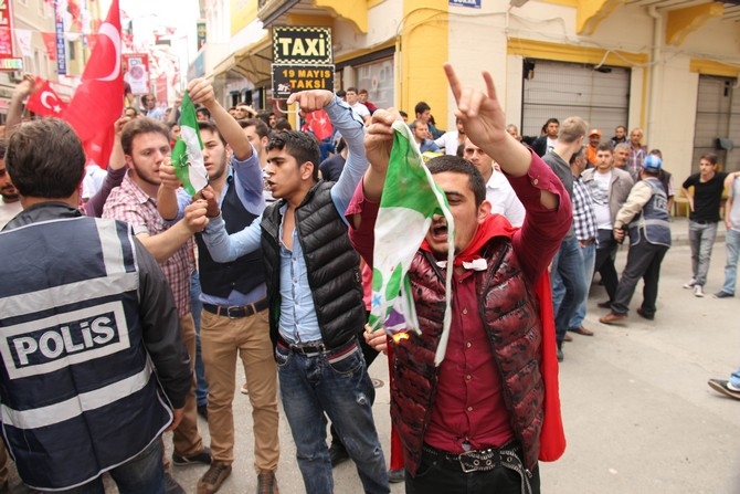 Samsun'da HDP Mitinginde Olay Çıktı 7