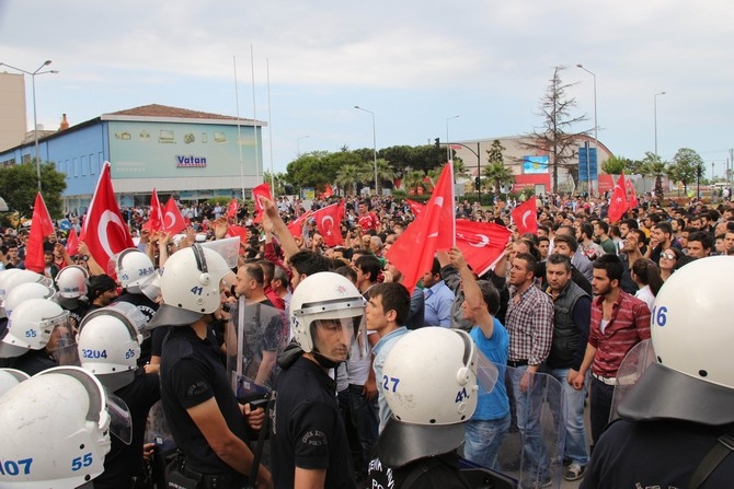 Samsun'da HDP Mitinginde Olay Çıktı 8