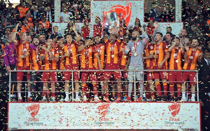 Galatasaray Türkiye Kupasını kaldırdı 10
