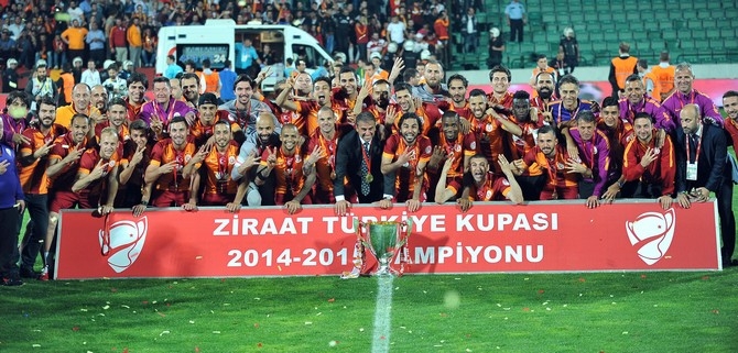 Galatasaray Türkiye Kupasını kaldırdı 27