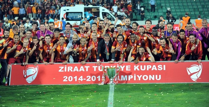 Galatasaray Türkiye Kupasını kaldırdı 28