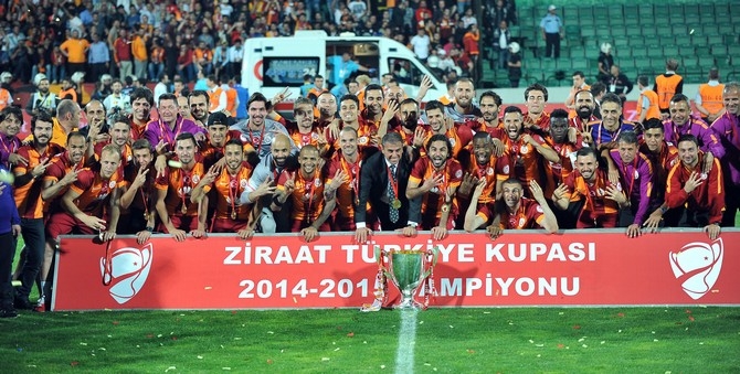Galatasaray Türkiye Kupasını kaldırdı 29