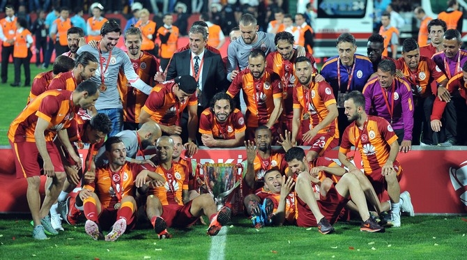 Galatasaray Türkiye Kupasını kaldırdı 31
