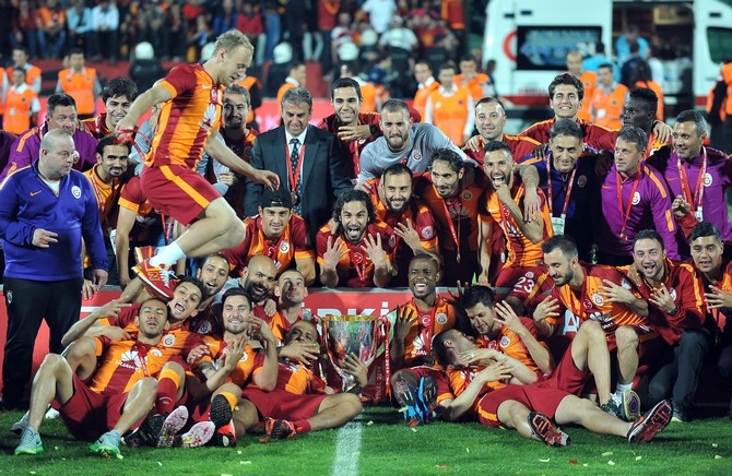 Galatasaray Türkiye Kupasını kaldırdı 33